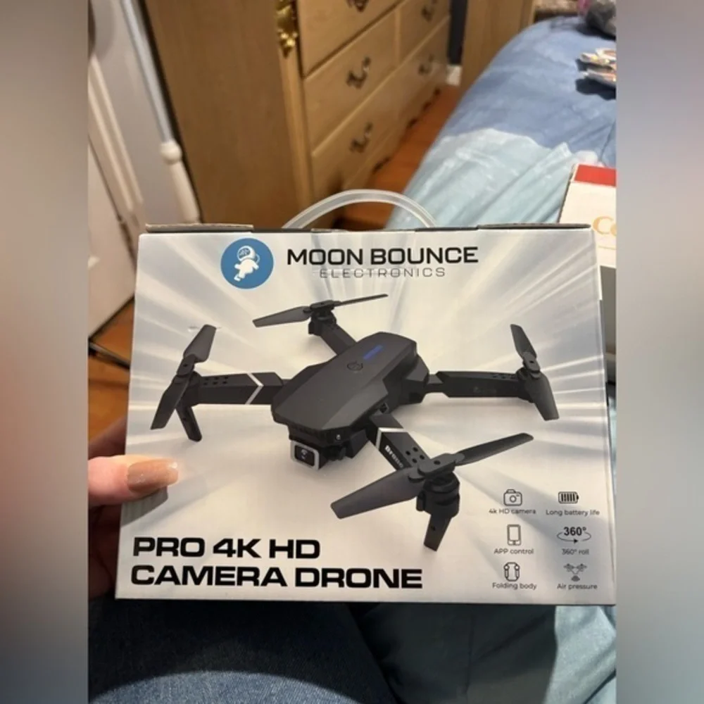 Pro 4K HD Camera Drone - Black